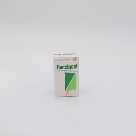 FARZINCOL 10mg * Hộp 1 lọ 100 viên