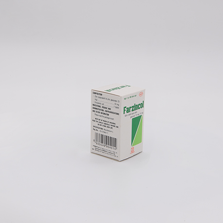 FARZINCOL 10mg * Hộp 1 lọ 100 viên