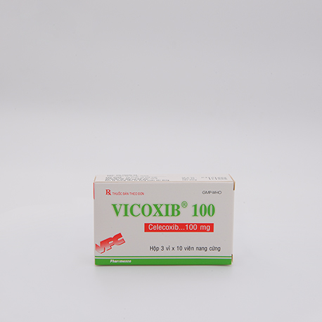 VICOXIB 100 Hộp 3 vỉ x 10 viên Dược Cửu Long