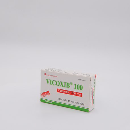 VICOXIB 100 Hộp 3 vỉ x 10 viên Dược Cửu Long