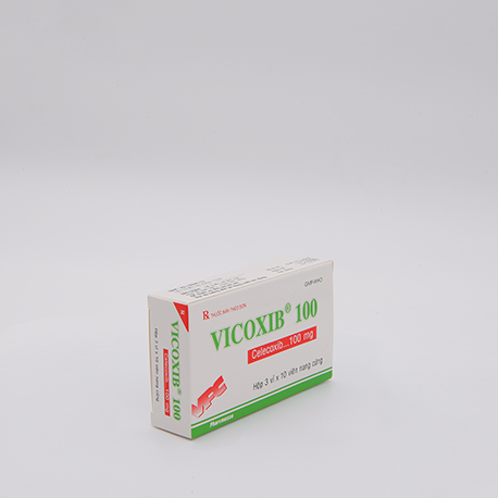 VICOXIB 100 Hộp 3 vỉ x 10 viên Dược Cửu Long