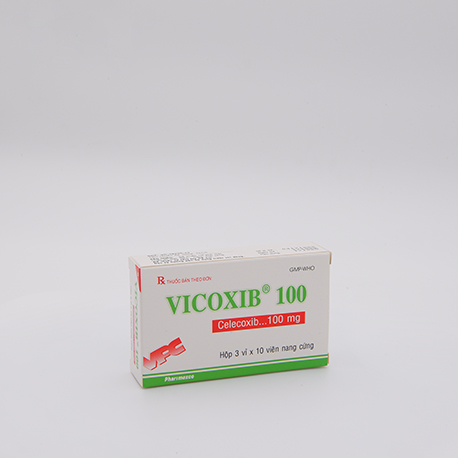 VICOXIB 100 Hộp 3 vỉ x 10 viên Dược Cửu Long