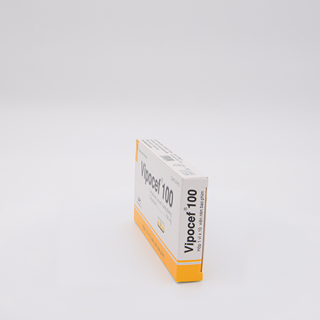 VIPOCEF 100 Hộp 1 vỉ x 10 viên