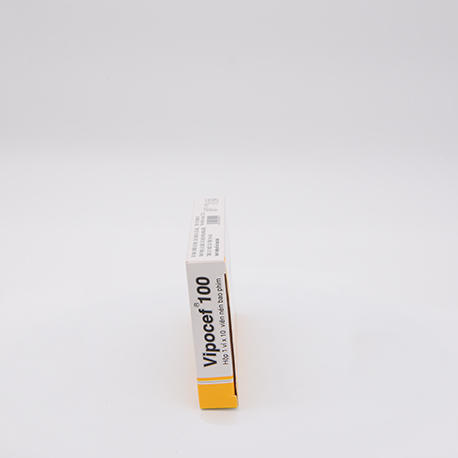 VIPOCEF 100 Hộp 1 vỉ x 10 viên