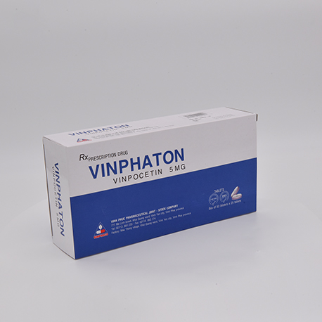 VINPHATON Hộp 50 vỉ x 25 viên nén VINPHACO