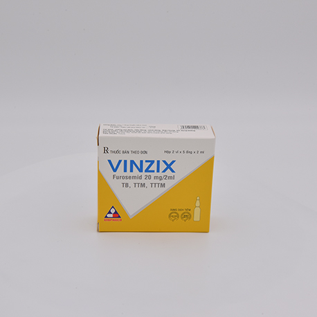 VINZIX Hộp 2 vỉ x 5 ống  VINPHACO