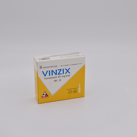VINZIX Hộp 2 vỉ x 5 ống  VINPHACO