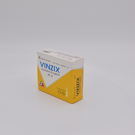 VINZIX Hộp 2 vỉ x 5 ống  VINPHACO