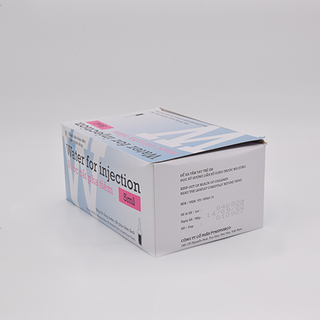 WATER FOR INJECTION 5ml