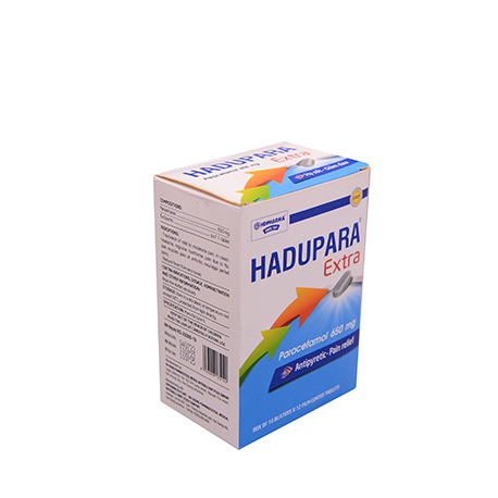 Hadupara Extra Hộp 10 vỉ x 12 viên HDPHARMA