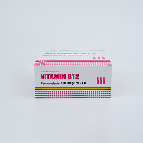 Vitamin B12 Hộp 100 ống x 1ml HDPHARMA