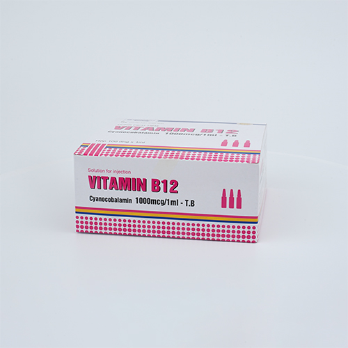Vitamin B12 Hộp 100 ống x 1ml HDPHARMA