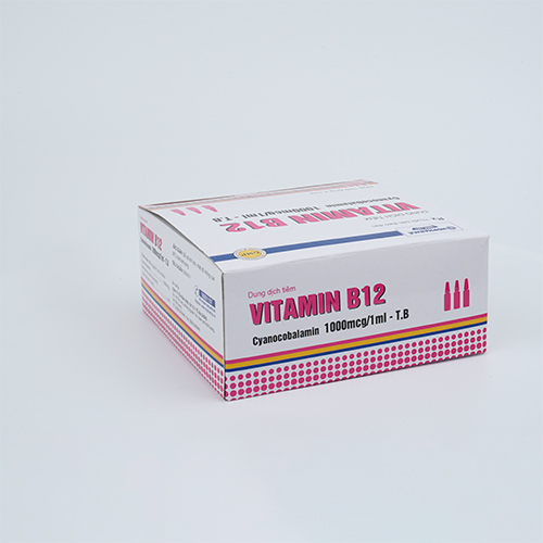 Vitamin B12 Hộp 100 ống x 1ml HDPHARMA