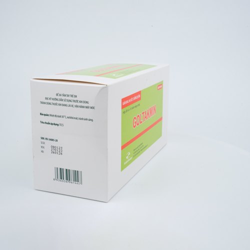 Goltakmin hộp 50 Vỉ x 10 viên nang cứng