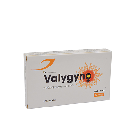 Valygyno Hộp  
1 vỉ x 10 viên nang mềm Me di sun