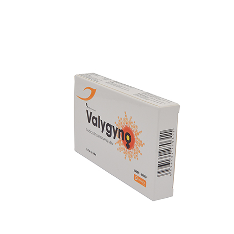Valygyno Hộp  
1 vỉ x 10 viên nang mềm Me di sun
