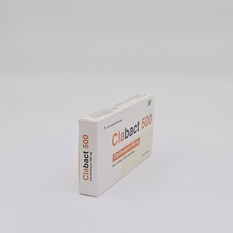 Clabact 500 Hộp 2 vỉ x 10 viên DHG