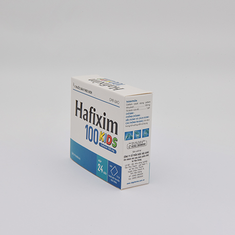 Hafixim 100 Kids Hộp 24 gói x 1,5g DHG