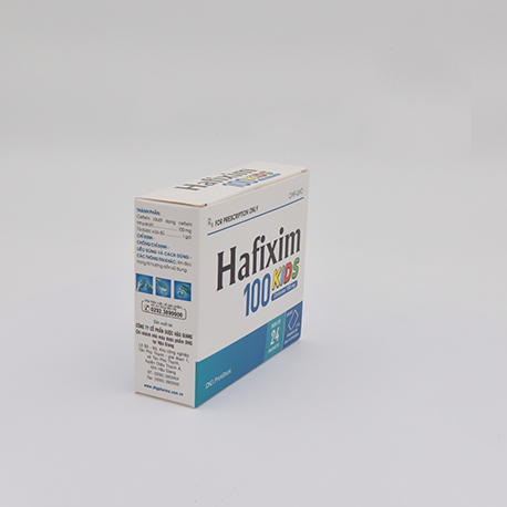 Hafixim 100 Kids Hộp 24 gói x 1,5g DHG