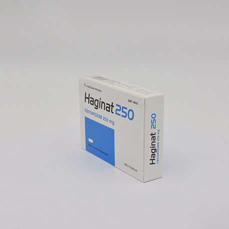Haginat 250 Hộp 2 vỉ x 5 viên DHG
