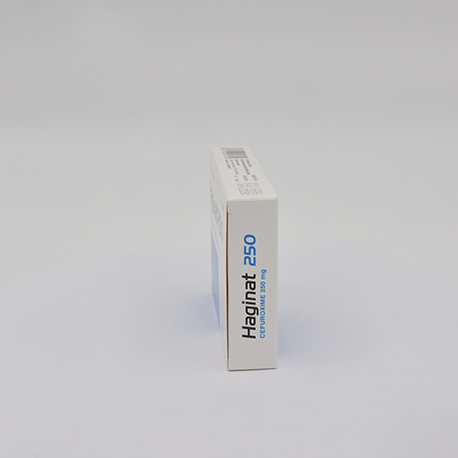 Haginat 250 Hộp 2 vỉ x 5 viên DHG