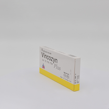 VINCOZYN PLUS Hộp 1 vỉ x 10 ống  VINPHACO