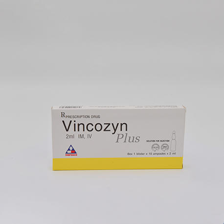 VINCOZYN PLUS Hộp 1 vỉ x 10 ống  VINPHACO