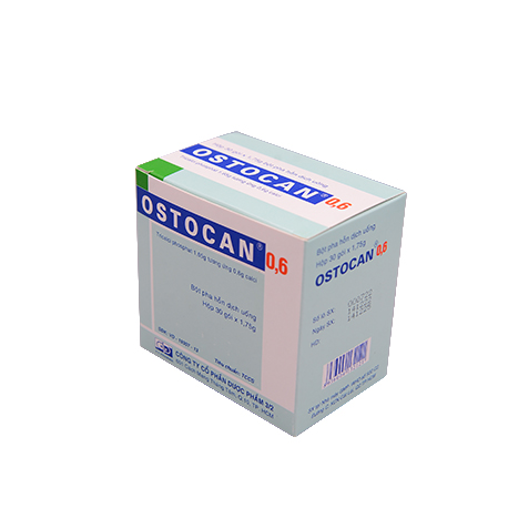 OSTOCAN 0,6g Hộp 30 gói F.T.PHARMA