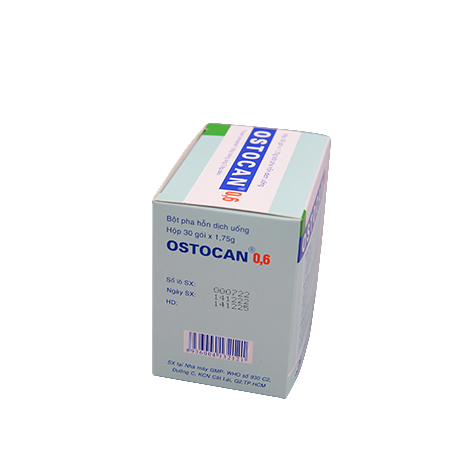 OSTOCAN 0,6g Hộp 30 gói F.T.PHARMA