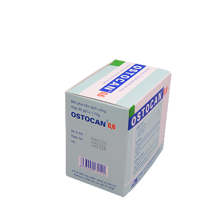 OSTOCAN 0,6g Hộp 30 gói F.T.PHARMA
