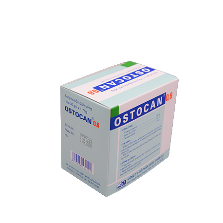 OSTOCAN 0,6g Hộp 30 gói F.T.PHARMA