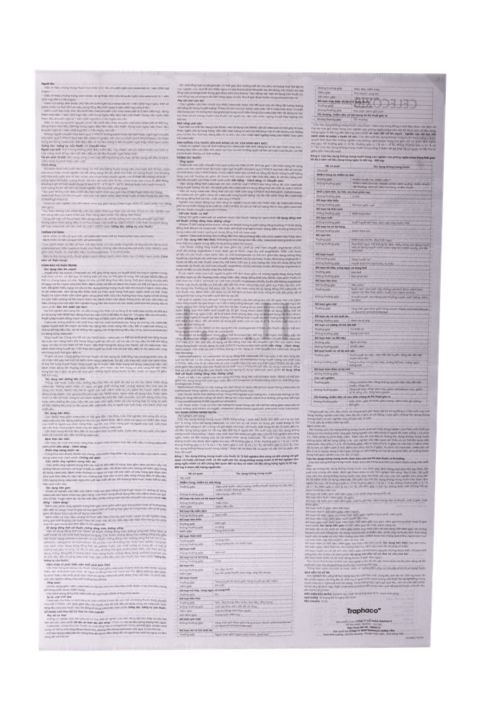 Celecoxib 200mg Hộp 3 vỉ x 10 viên Traphaco