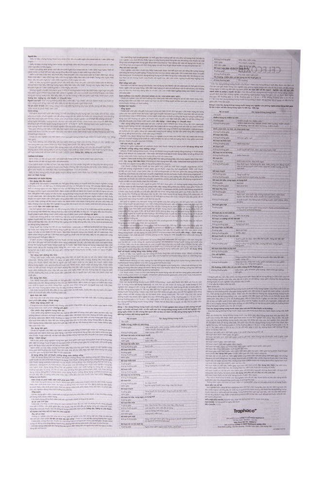 Celecoxib 200mg Hộp 3 vỉ x 10 viên Traphaco