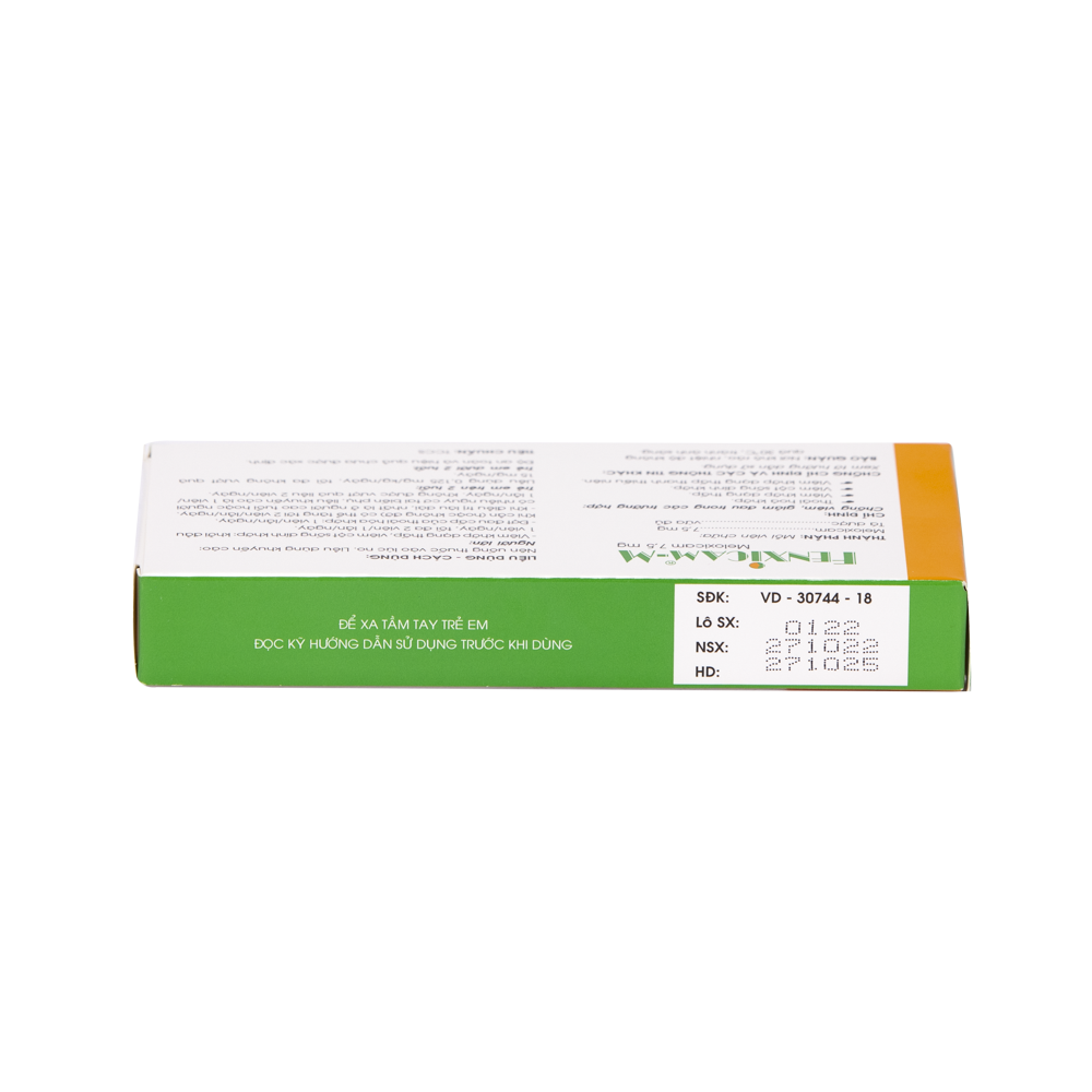 Fenxicam - M Hộp 2 vỉ x 10 viên Traphaco