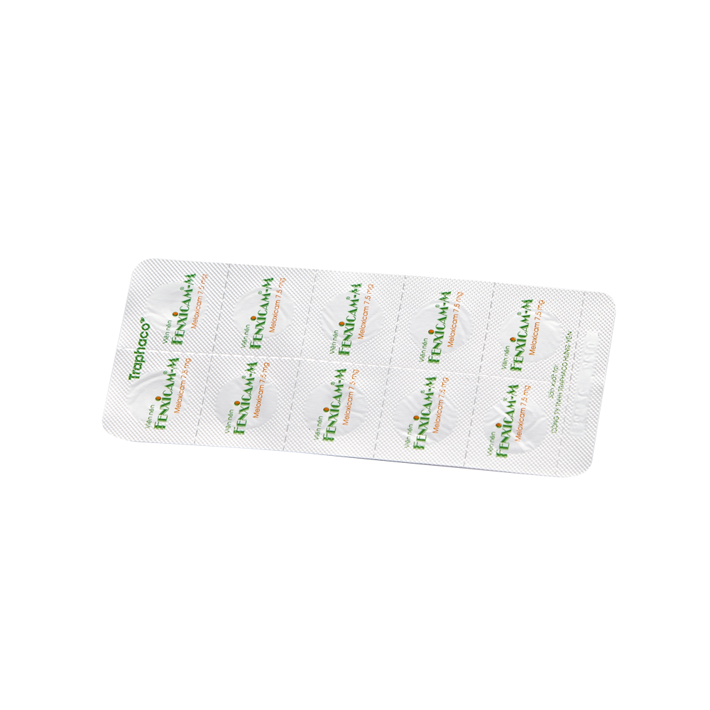 Fenxicam - M Hộp 2 vỉ x 10 viên Traphaco