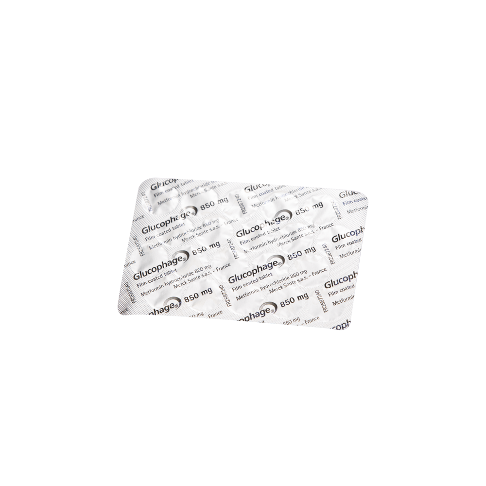 Glucophage Tab 850mg 100's Merck