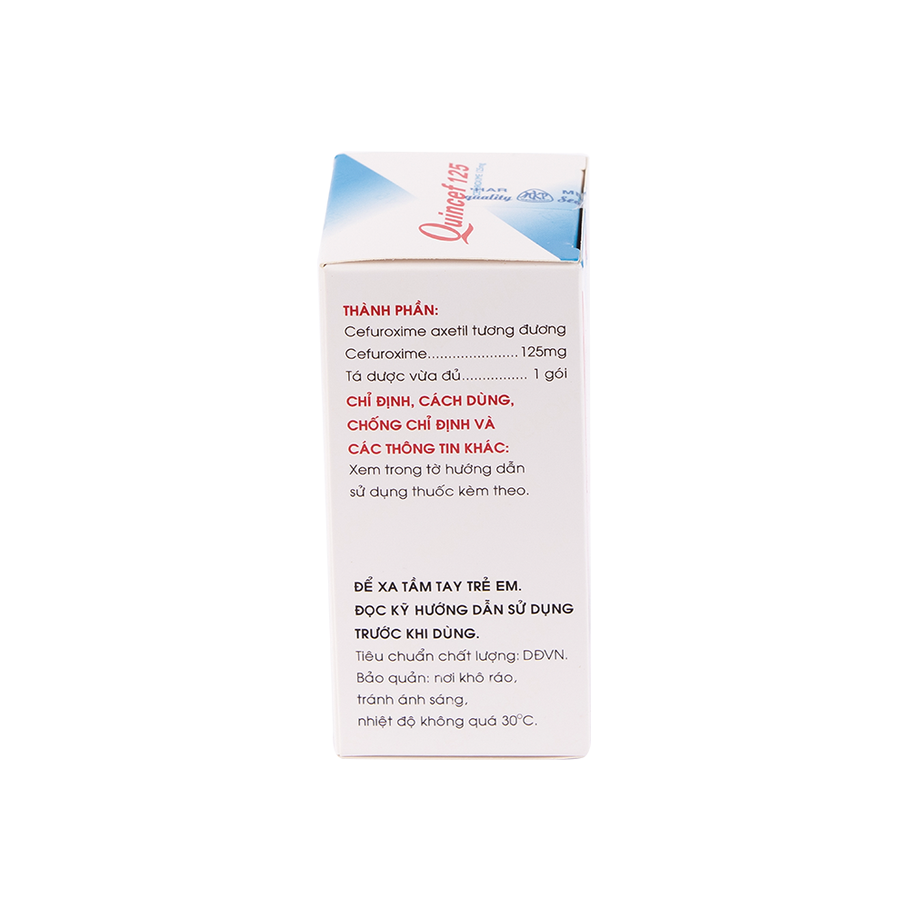 QUINCEF 125 (H/10gói) Mekophar