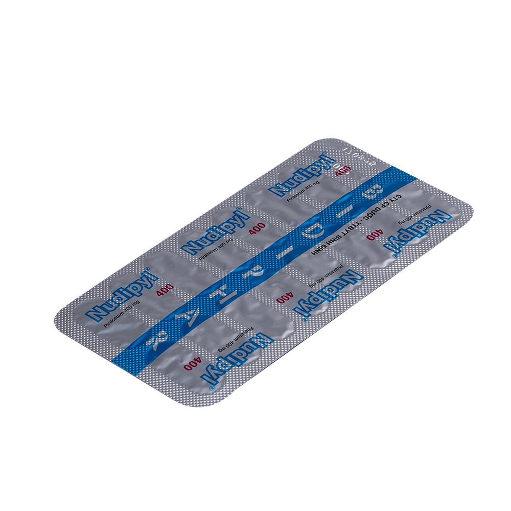 Nudipyl 400 H/60 Hộp 4 Vỉ x 15 Viên Bidiphar