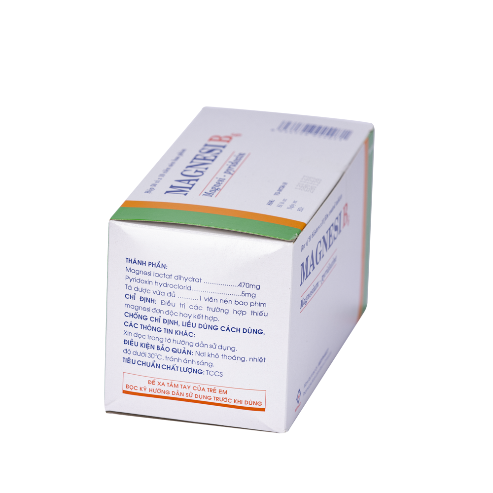 Magnesi B6 Hộp x 50 vỉ x10VBP