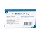 Furosemid 40mg Hộp 2 vỉ x 20 viên Traphaco