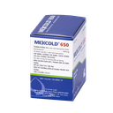 Mexcold 650 Hộp 10 vỉ x 10 viên Imexpharm