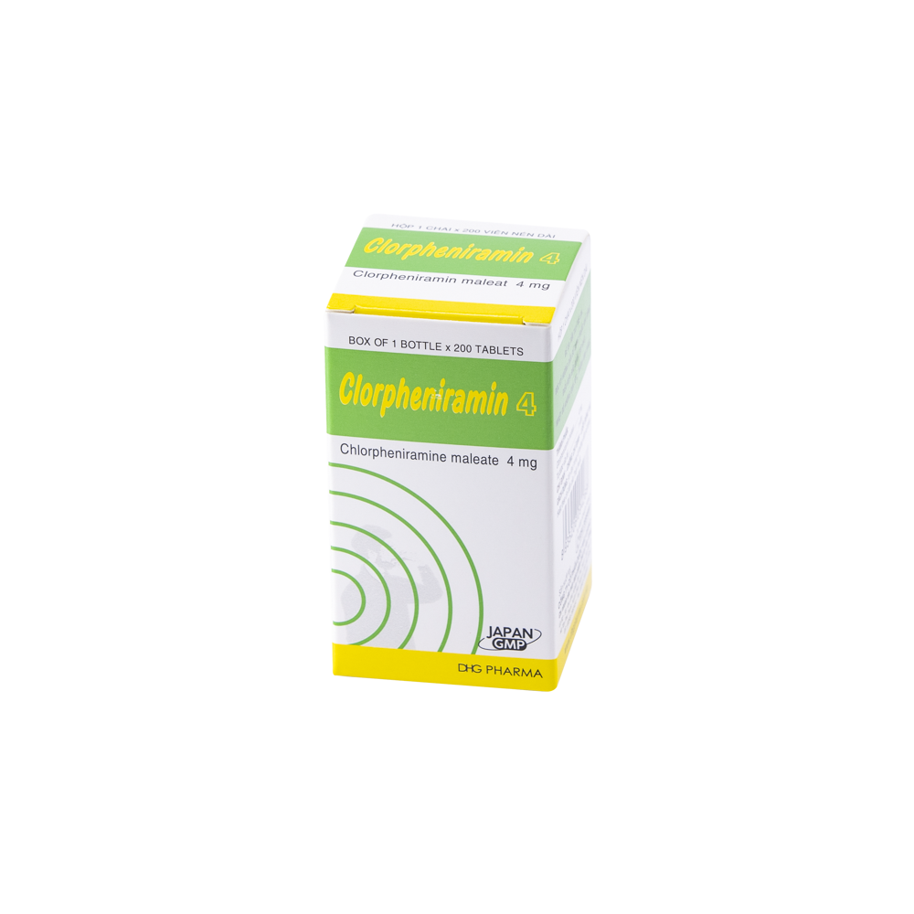Clorpheniramin 4 ch/200 h/1 t/56000