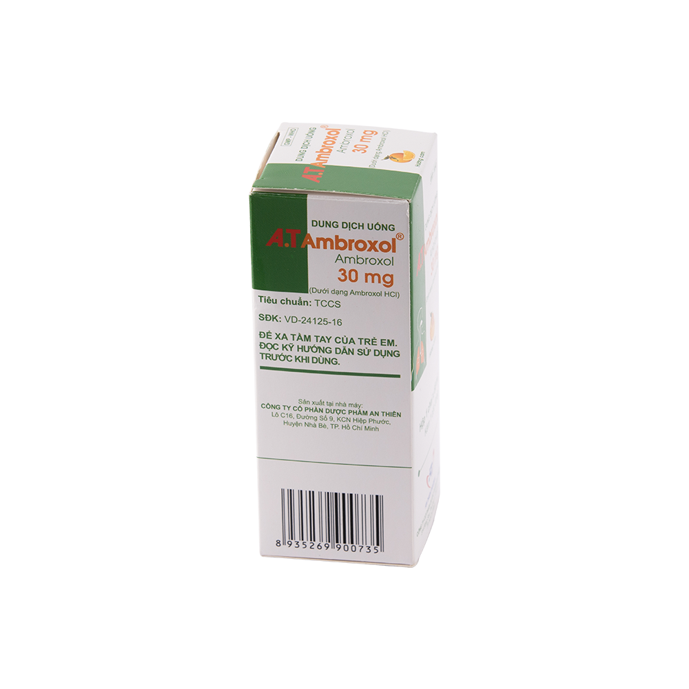 A.T AMBROXOL Hộp 1 chai 60 ml