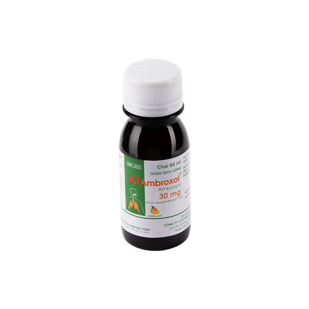 A.T AMBROXOL Hộp 1 chai 60 ml