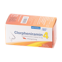 Clorpheniramin 4 Chai 100 viên DHG