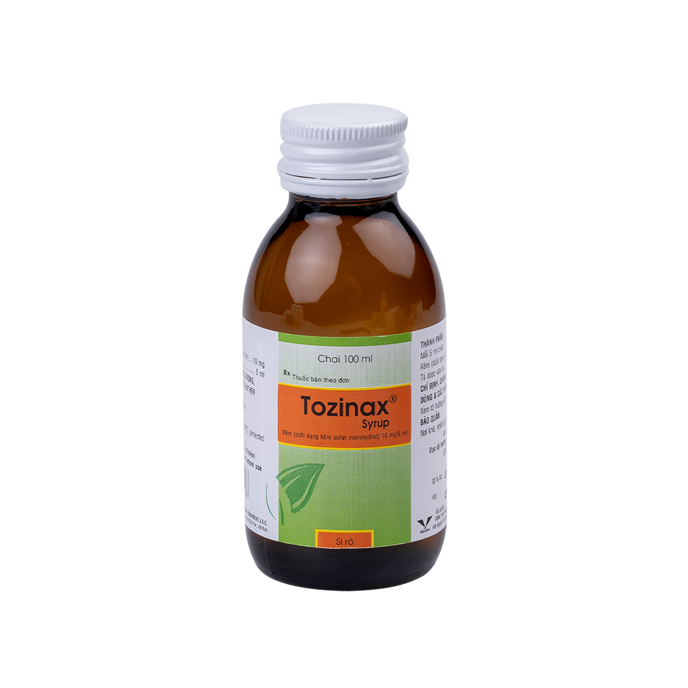 Tozinax syrup H/1 Hộp 1 Lọ Bidiphar