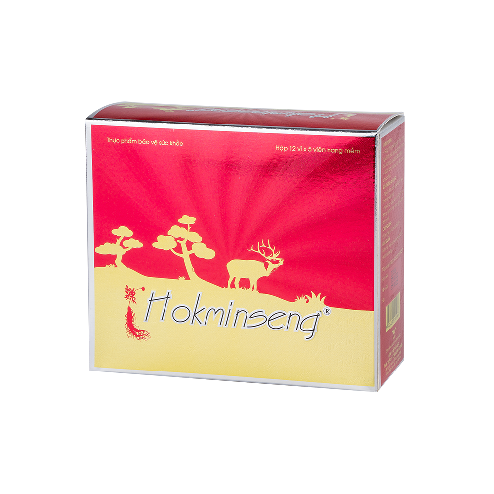 Hokminseng TPBVSK - H/60 Hộp 12 Vỉ x 5 Viên Bidiphar