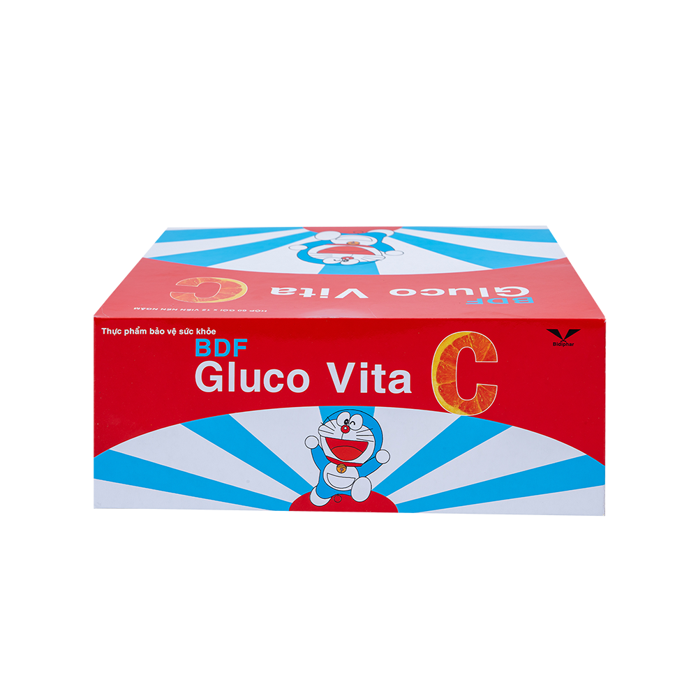 BDF GLUCO VITA C TPBVSK - BÌ/12 Hộp 60 gói Bidiphar
