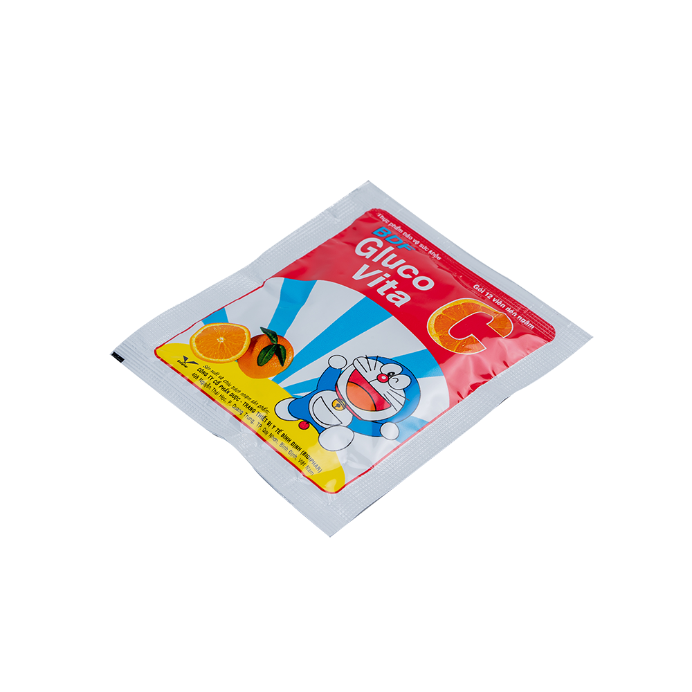 BDF GLUCO VITA C TPBVSK - BÌ/12 Hộp 60 gói Bidiphar