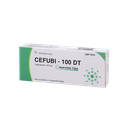 Cefubi -100DT H/20 Hộp 2 Vỉ x 10 Viên Bidiphar